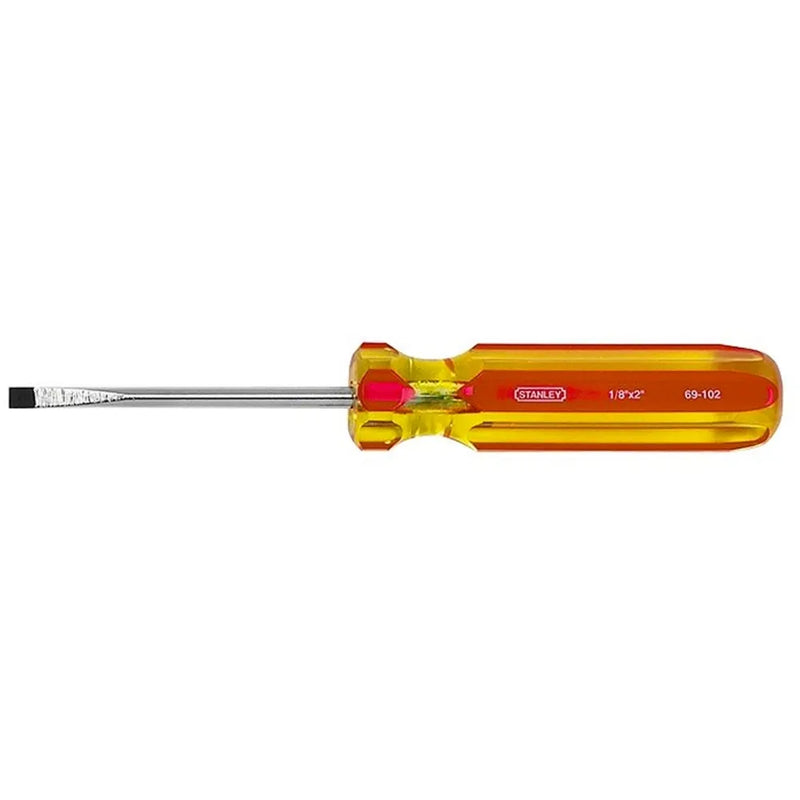 Destornill.plano 1/8 x 2 bolsillo (stht69102) - STANLEY