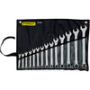 Jgo. llaves pta-corona 7-24 mm. 14 pzs (86-081) - STANLEY