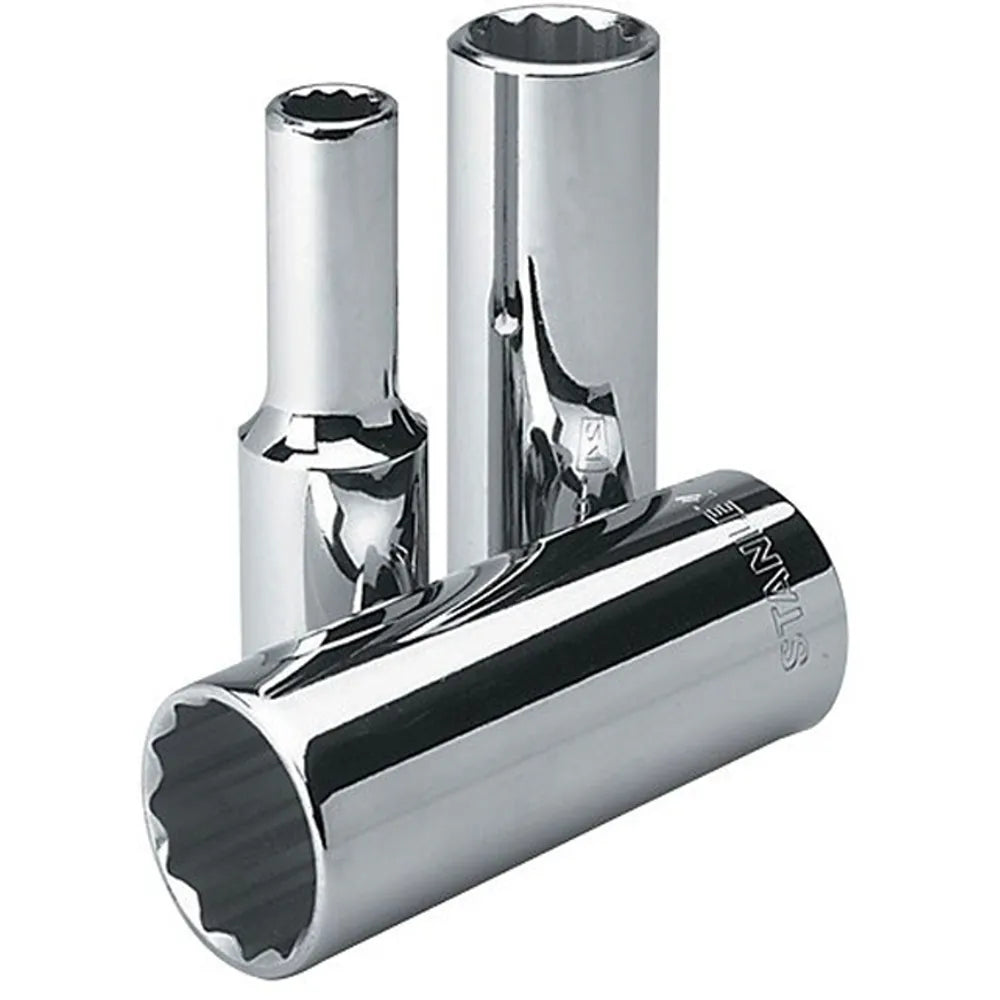 Dado largo 1/2 de 22 mm. poligonal (4-86-430) - STANLEY