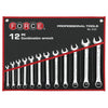 Jgo. llaves pta.-corona 8-23 mm. (5121c) - FORCE