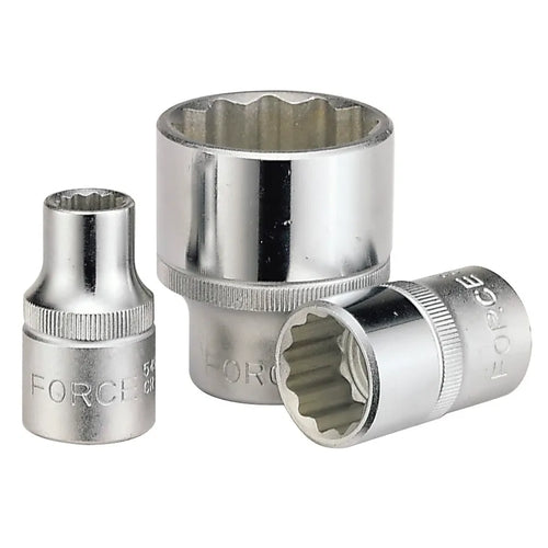 Dado 1/2 de 14 mm. poligonal (54914) - FORCE