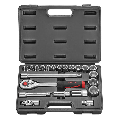 Jgo. dados 1/2 10-32 mm. (4223) - FORCE