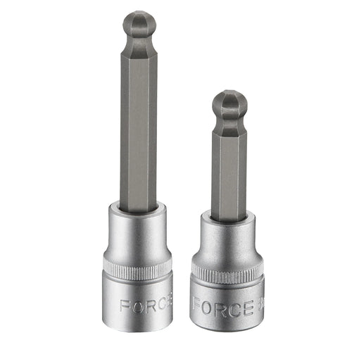 Dado allen 1/2 de 10 mm. largo bola (34510010) - FORCE