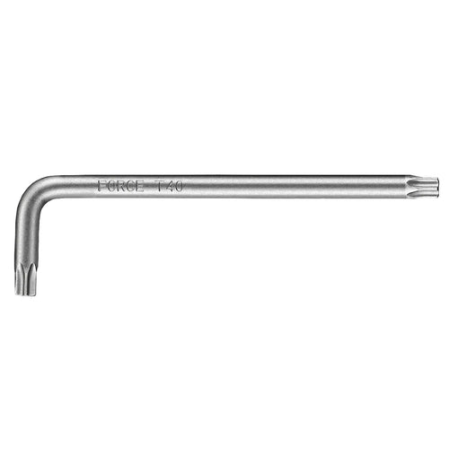 Llave torx t-08 larga perforada (76708l) - FORCE