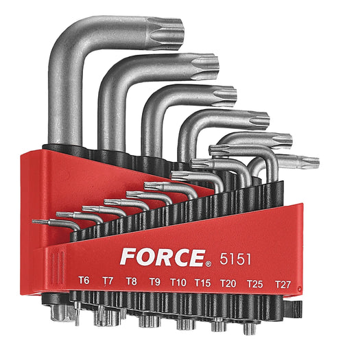 Jgo. llaves torx 15 pzas. (5151) - FORCE