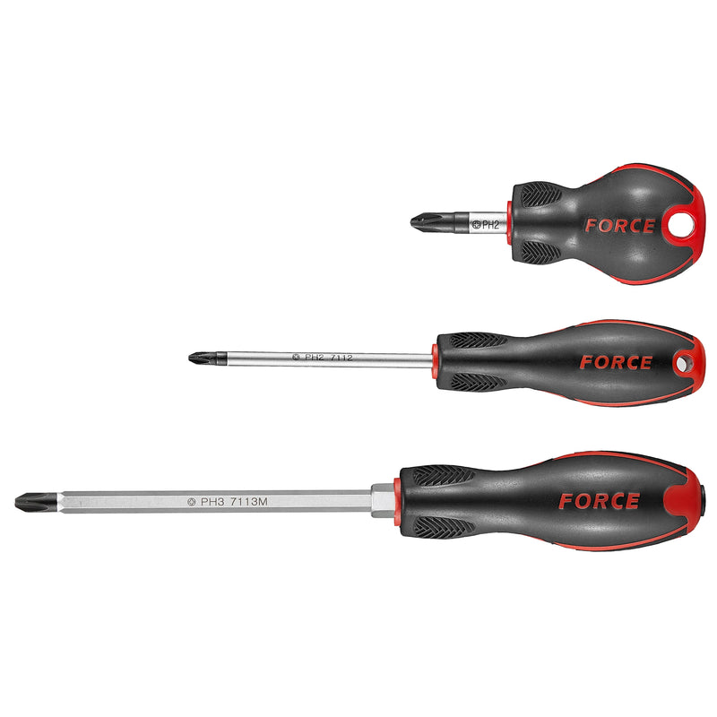 Destornillador cruz #0x60 mm. (7110b) - FORCE