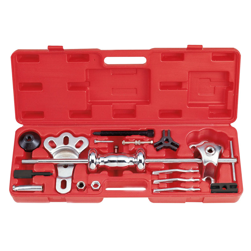 Jgo. extractor de martillo 17 pzs. (664) - FORCE