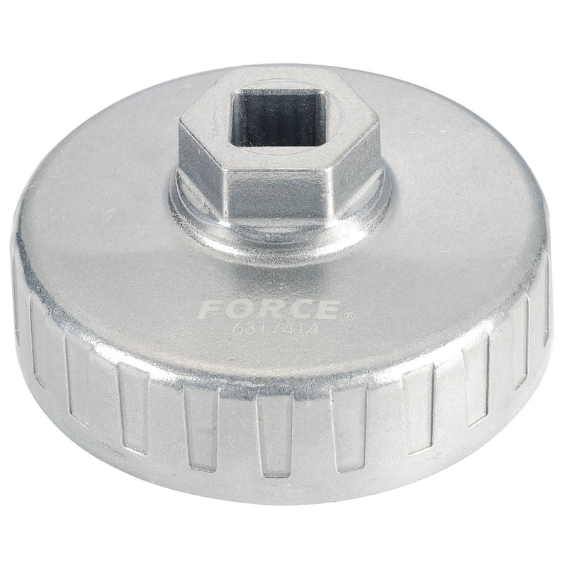 Copa filtro de aceite 74 mm. (6317408) - FORCE