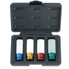 Jgo. dados impacto largos 1/2 p/llantas (4046) - FORCE