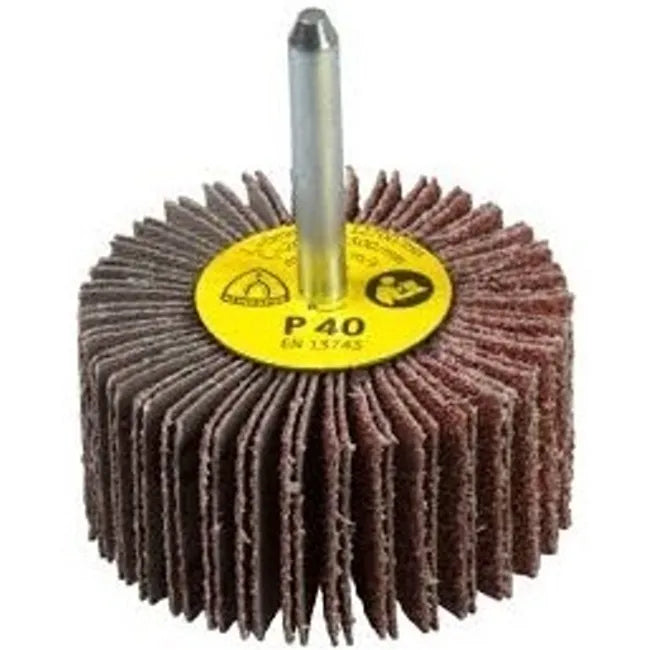Cepillo abrasivo c/vastago 40x20x6 gr.60 (12943) - KLINGSPOR