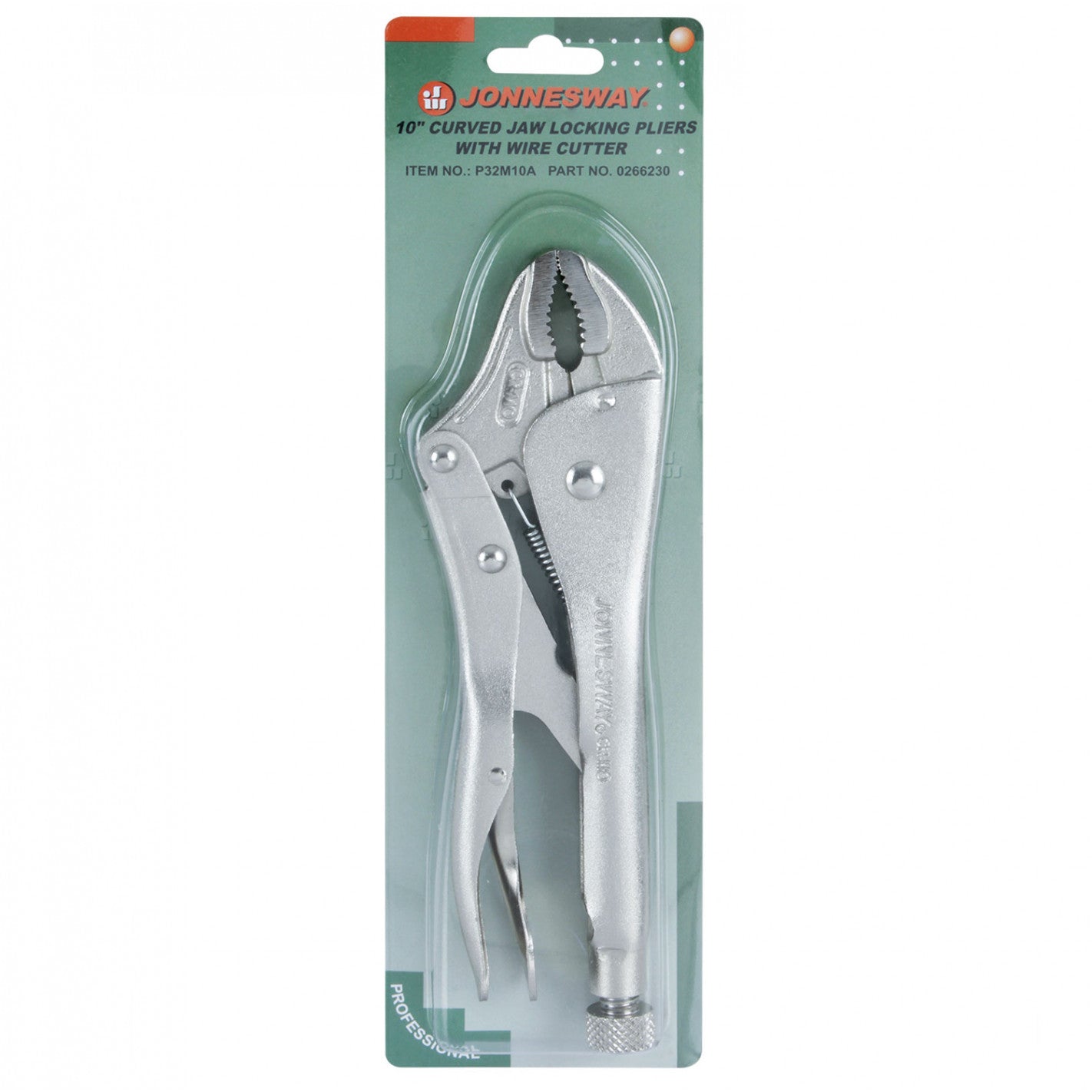ALICATE CAIMAN 10" Curvo con cortador P32M10A