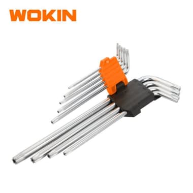 Juego de Llaves Torx Extra Larga 9 Piezas Wokin