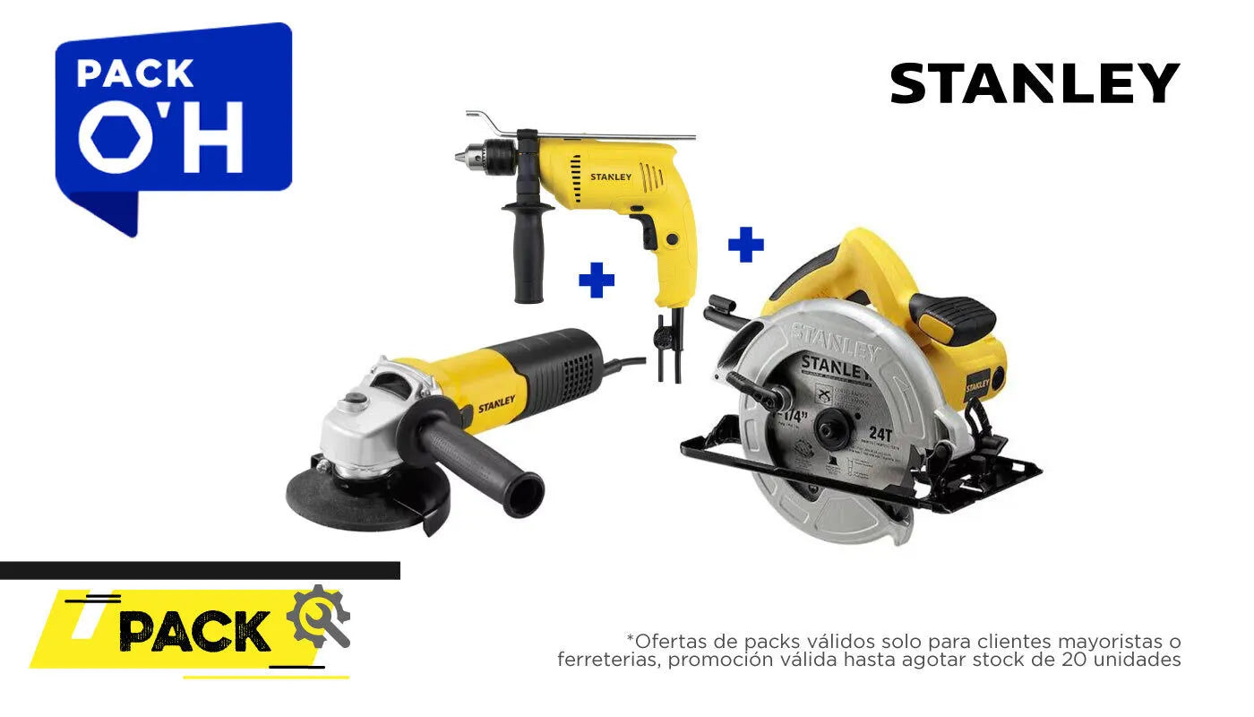 KIT SIERRA SC-16+ESMERIL SG-6115+TALADRO SDH-600