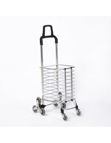 CARRO DE COMPRAS PLEGABLE RUEDA ESCALERA JK-RA35B