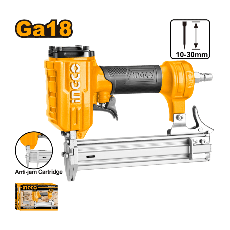 CLAVADORA INGCO NEUMATICA 10-30 MM CARGA 100 PZS # ABN10301