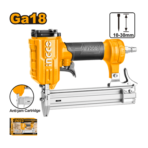 CLAVADORA INGCO NEUMATICA 10-30 MM CARGA 100 PZS # ABN10301