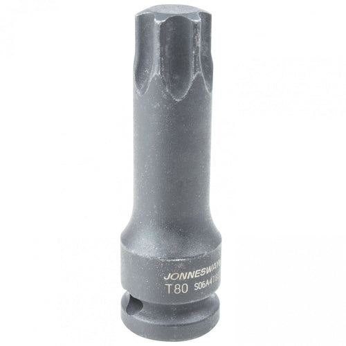 DADO TORX CUADRANTE 1/2" IMPACTO T80 S06A4T80