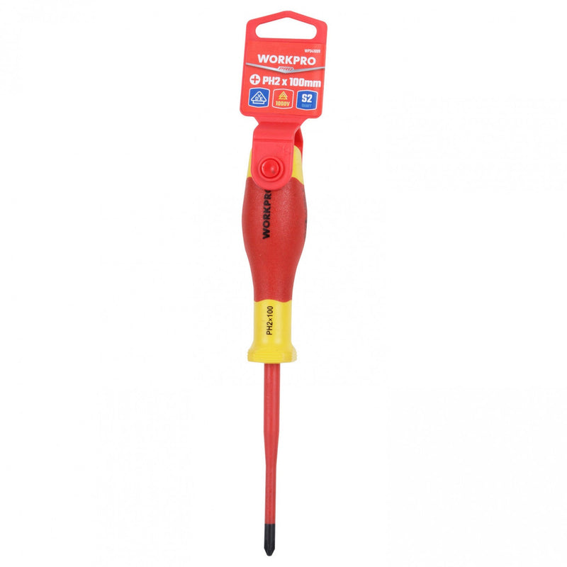 DESTORNILLADOR PHILLIPS AISLADO PH2x100mm WP341009