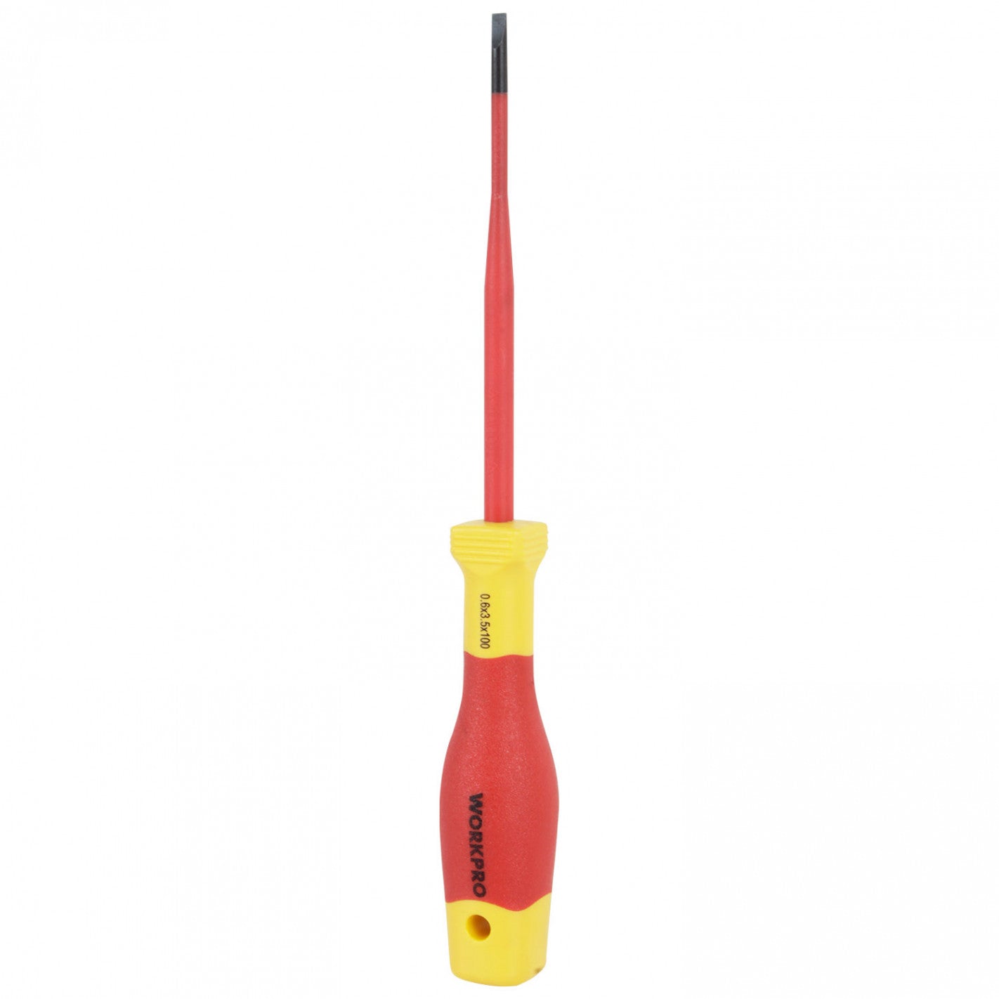 DESTORNILLADOR PLANO AISLADO DELGADO 0.6x3.5x100mm