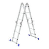 Escalera Multifuncional Aluminio 12 Peldaños Kanter