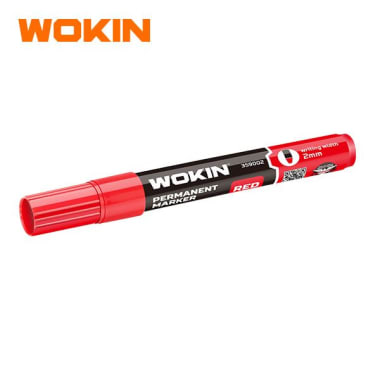 Marcador Permanente Rojo Wokin