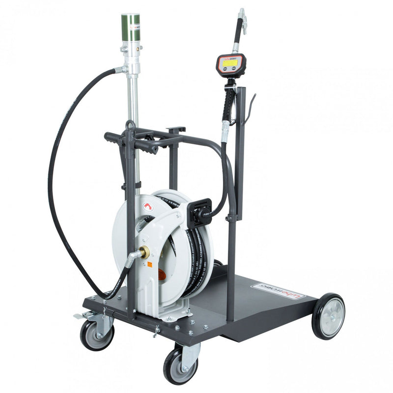EQUIPO NEUMATICO LUBRICACION 200 L con ENROLLADOR