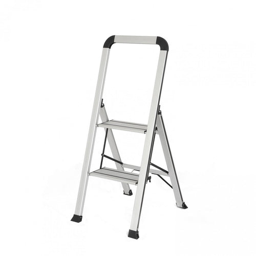 ESCALA DOMESTICA DE ALUMINIO 2 PELDAÑOS