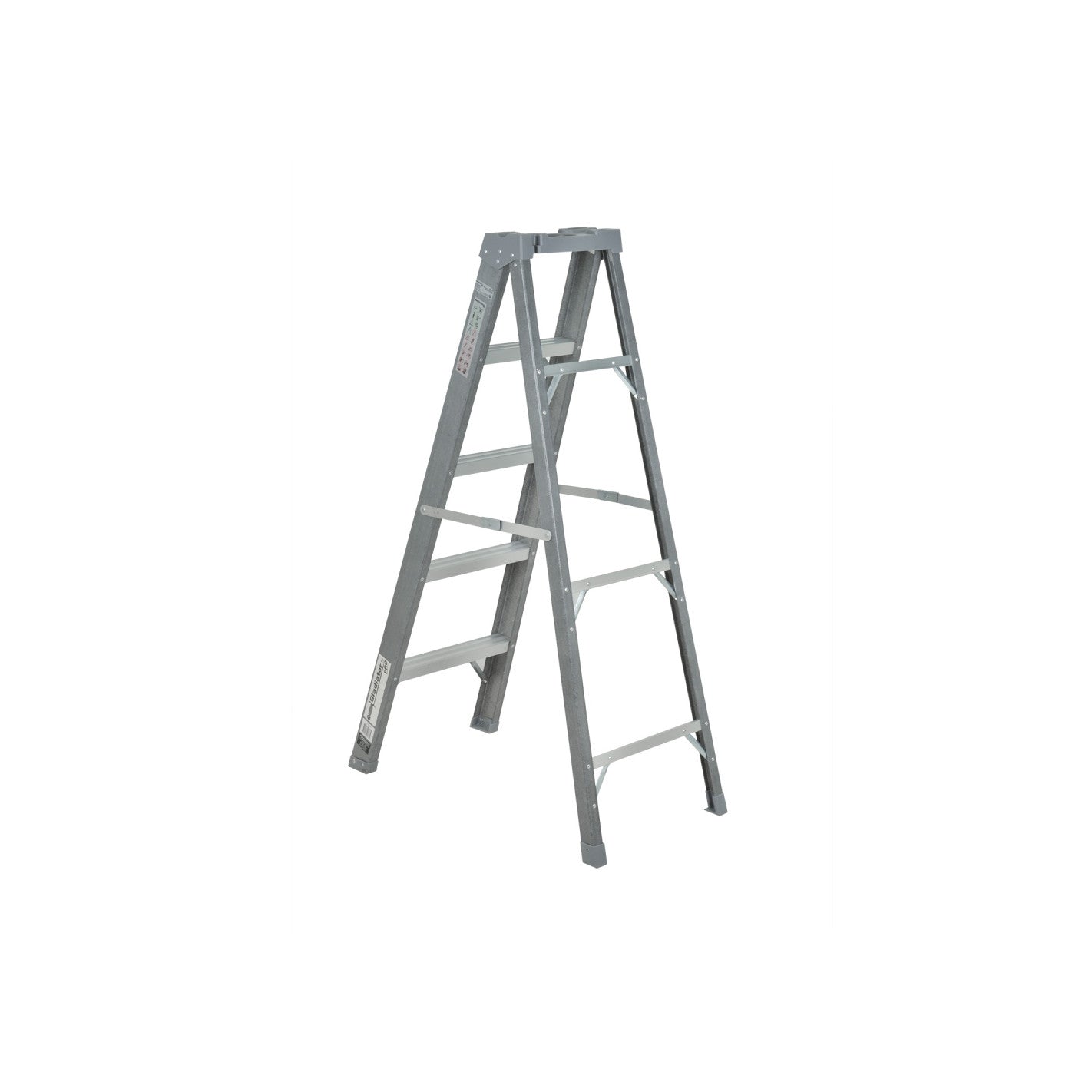 ESCALA PROFESIONAL TIJERA FIBRA VIDRIO 5 ESCALONES