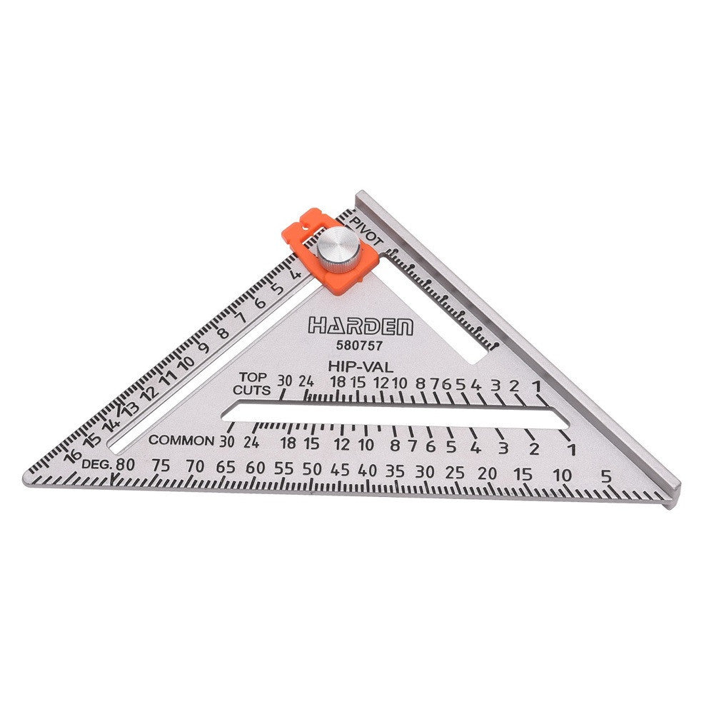 Escuadra triangular 7 de aluminio HARDEN