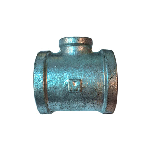 TEE GALV- RED 2.1/2" X 2" (ISO 5922 - 150 LBS) C