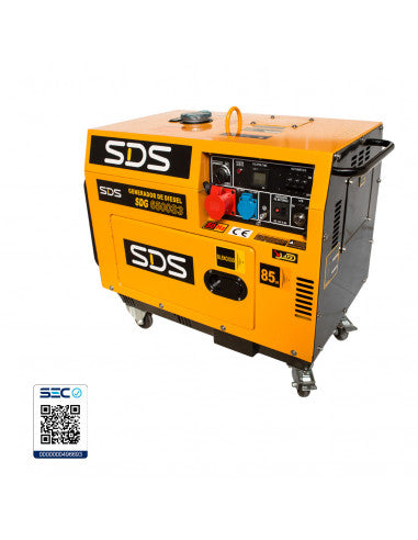 GENERADOR DIESEL 5.0 KW 380 V TRIFASICO SDG6500S3