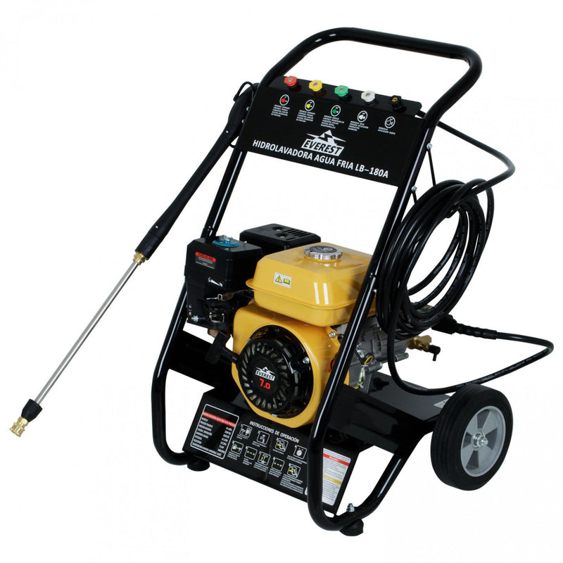 HIDROLAVADORA 180BAR GASOLINA 65HP LB-180A