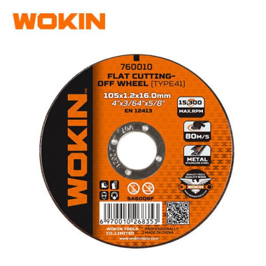 Disco Corte Metal 115x1.2x22.2mm Wokin