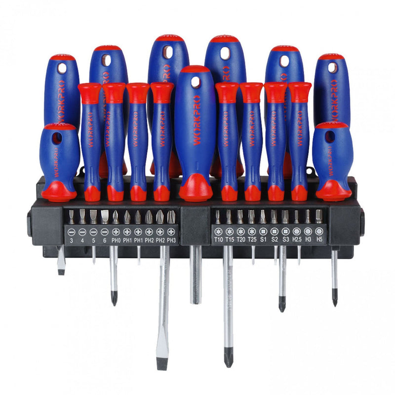 JUEGO DESTORNILLADORES 37 PIEZAS W000823/WP200525