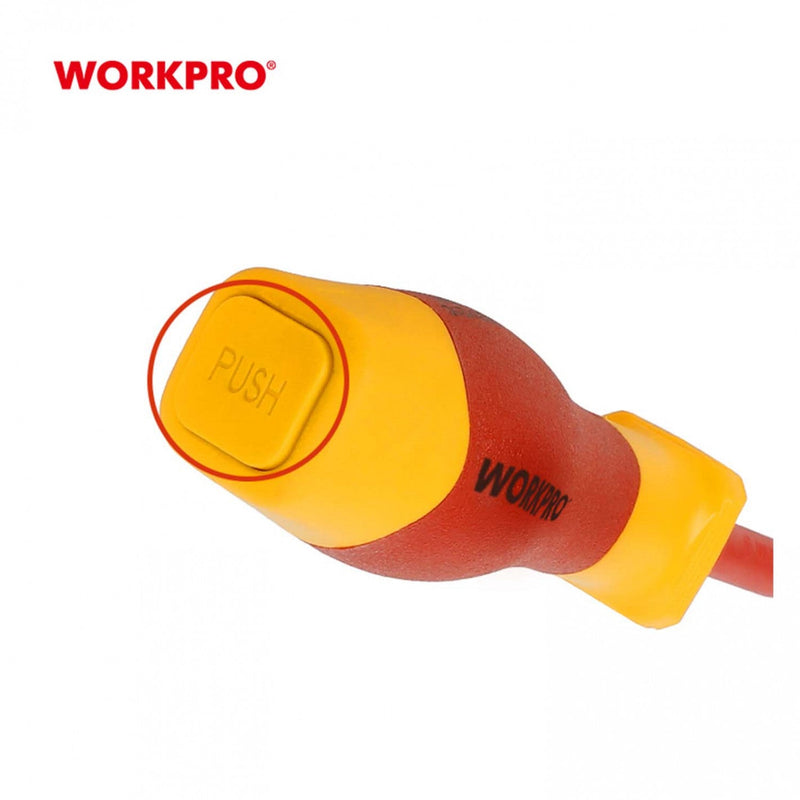 JUEGO DESTORNILLADORES AISLADOS 12 PIEZAS WP341018