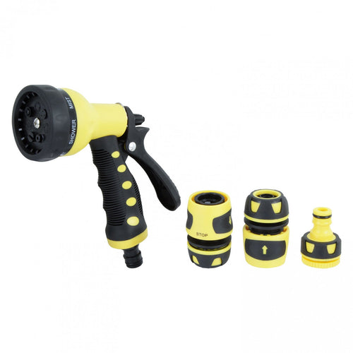 KIT ACCESORIOS MANGUERA 1/2" PISTOLA 7 POSICIONES