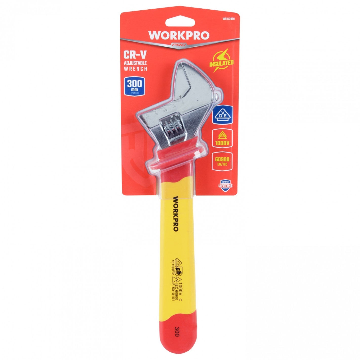 LLAVE FRANCESA AISLADA 12" WP343059
