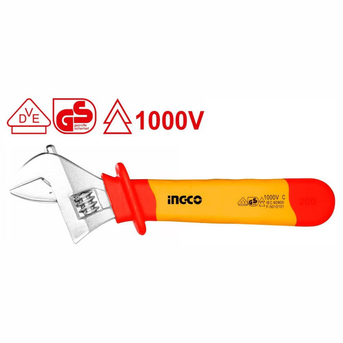 LLAVE FRANCESA AISLADA INGCO 1000V - 10" # HIADW101