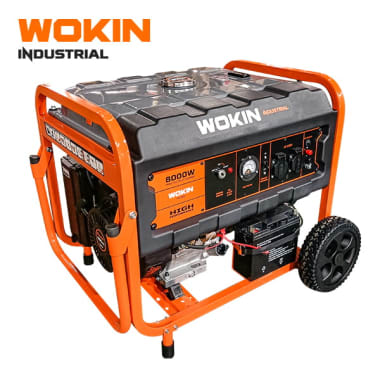 Generador Industrial a Bencina 8000W Wokin