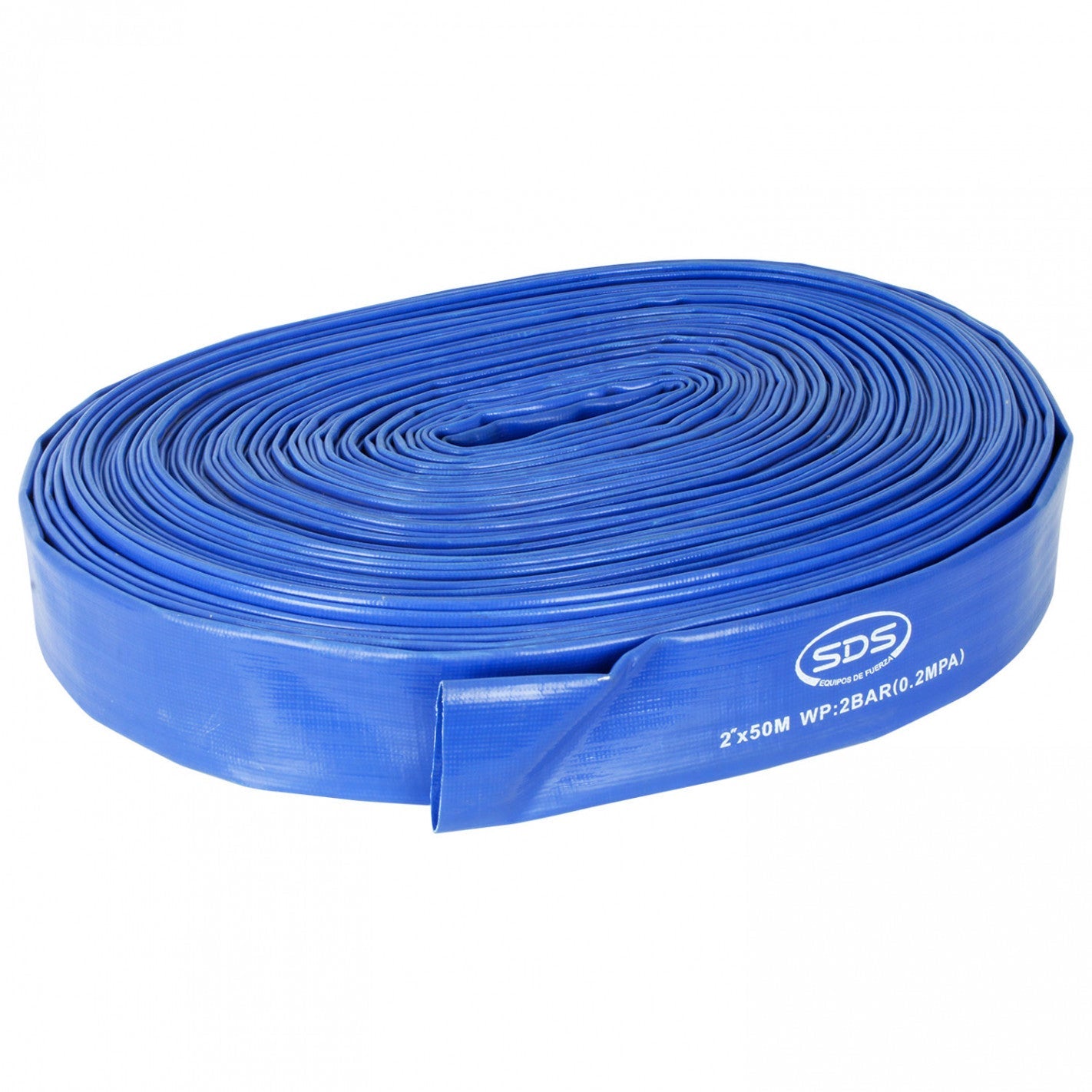 MANGUERA DESCARGA AGUA 2" 1.4mm x 50mts 2 Bar