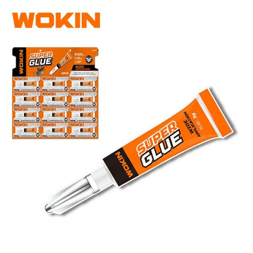 Set Super Pegamento. 12 Piezas Wokin