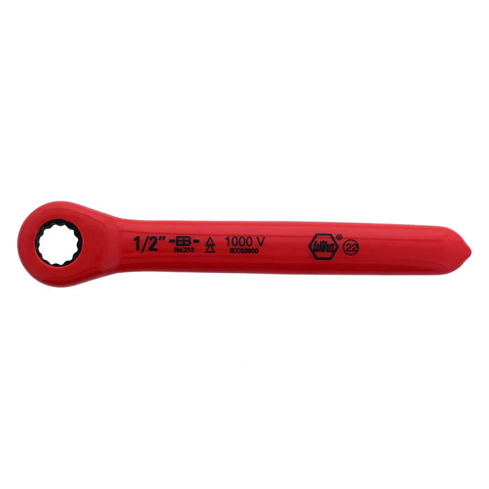 Juego 6 llaves aislado vde corona c/trinquete 3/8" a 3/4"