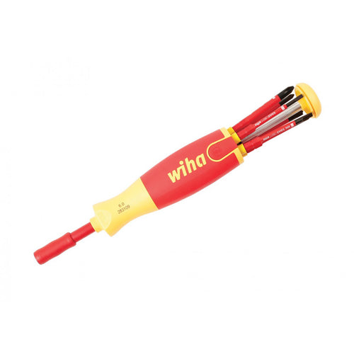 SET ATORNILLADOR 6 PUNTAS INTERCAMBIABLES VDE