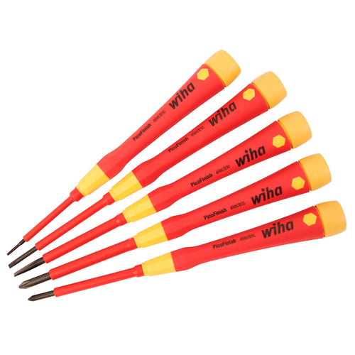 SET DE 5 ATORNILLADORES PERILLEROS AISLADOS 1000VAC