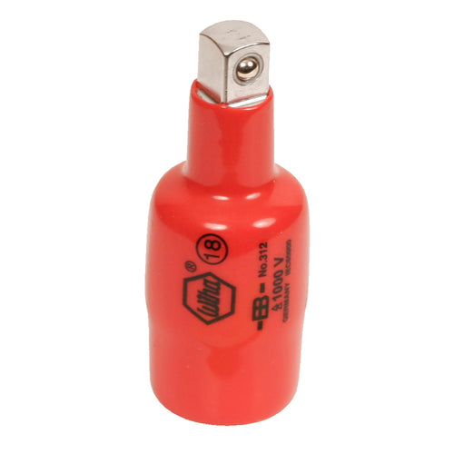 SOCKET ADAPTADOR AISLADO 1/2 A 3/8 PULG