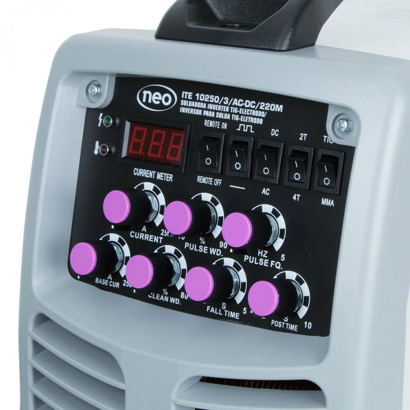 Soldadora arco-tig af ac/dc 250a ite 10250/4/ac-dc