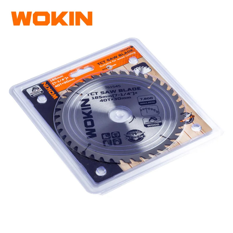 Disco Sierra 185mm(7-1/4")*40T*30mm Wokin
