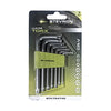 LLAVE ALLEN STEVRON PTA.TORX T10 - T40 JGO. 7 PIEZAS # BTK7SAT40