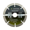 DISCO DE CORTE SECO DIAMANTADO SEGMENTADO STEVRON 4.1/2" # BDDD115