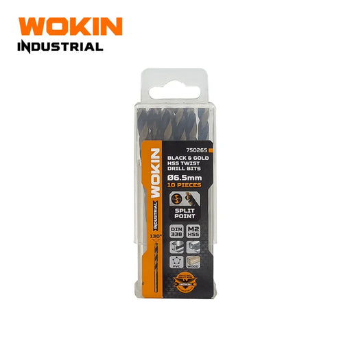 Broca M2 HSS 4.5mm 10 Piezas Wokin
